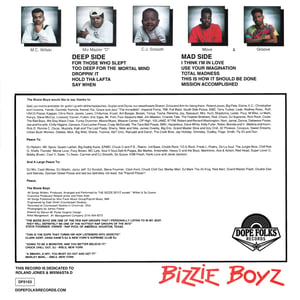 Dope Folks Records — THE BIZZIE BOYZ 